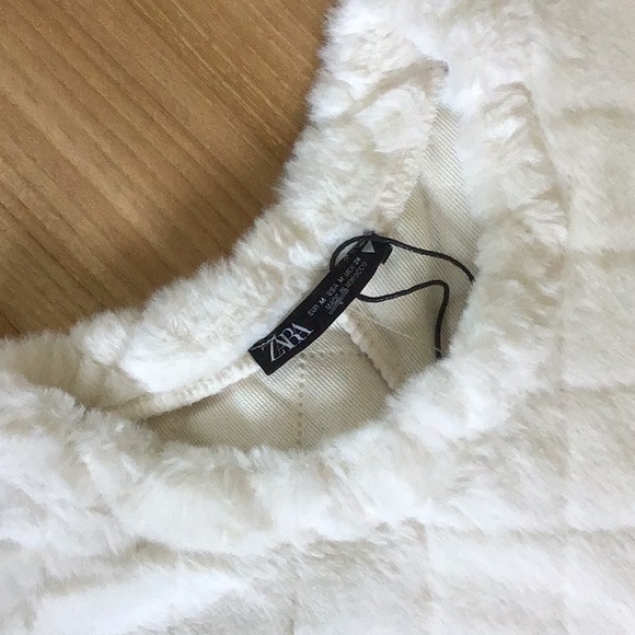 Zara Faux Fur Sweater - Picture 7 of 16